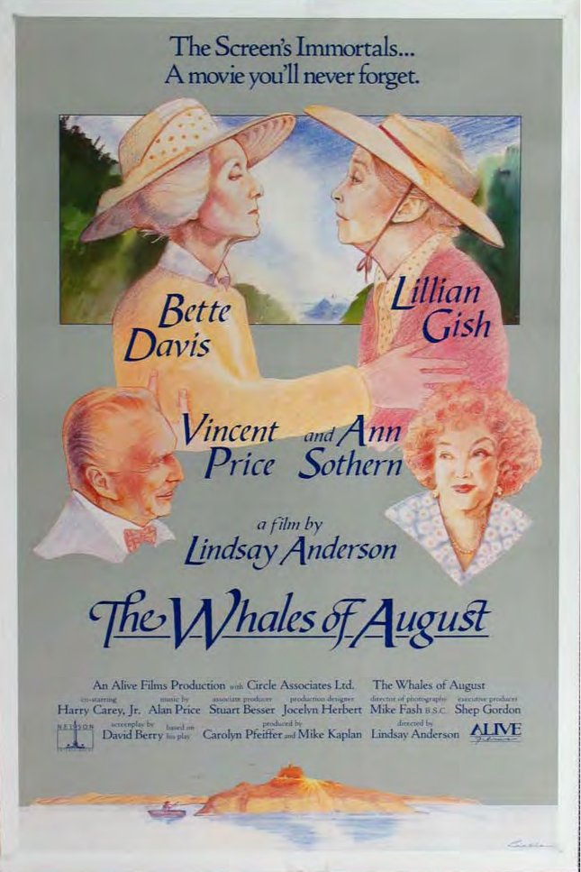 Poster of the movie Les Baleines du mois d'août
