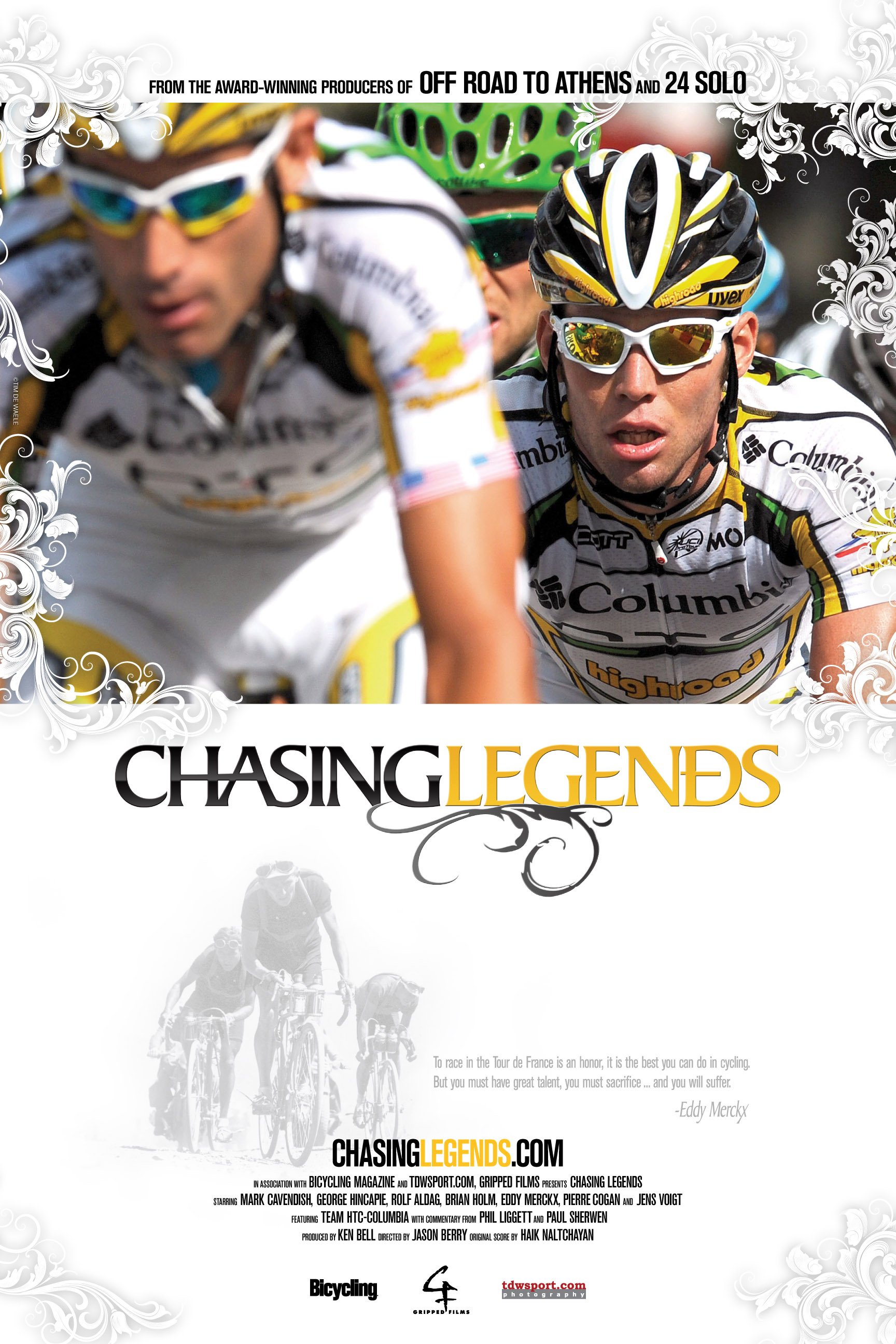 L'affiche du film Chasing Legends