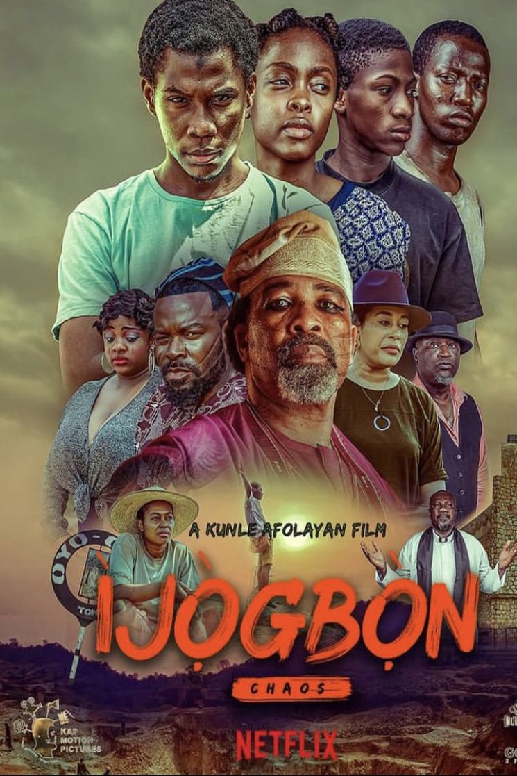 L'affiche originale du film Ijogbon en Yoruba