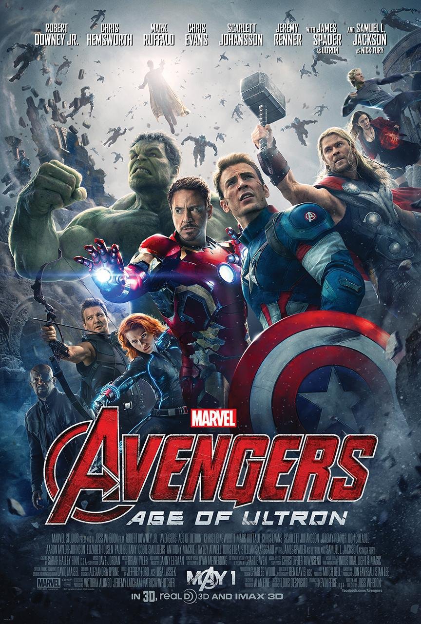 L'affiche du film Avengers: L'ère d'Ultron