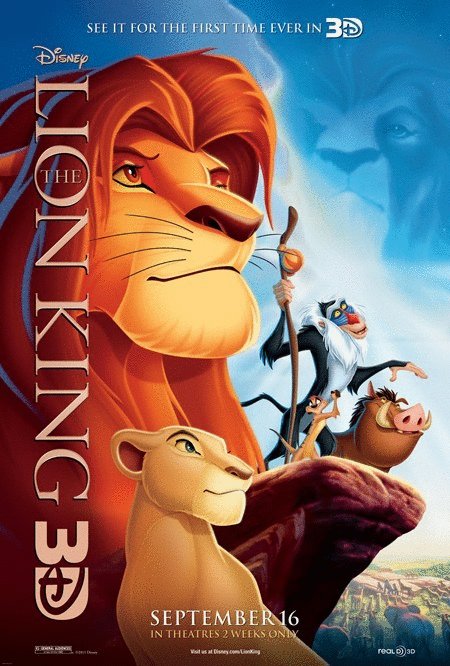 L'affiche du film The Lion King