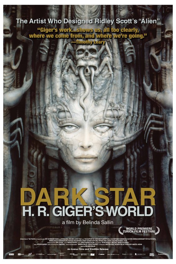 L'affiche du film Dark Star: HR Giger's World