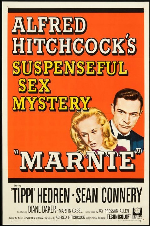 L'affiche du film Marnie