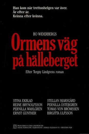 L'affiche originale du film Ormens väg på hälleberget en suédois
