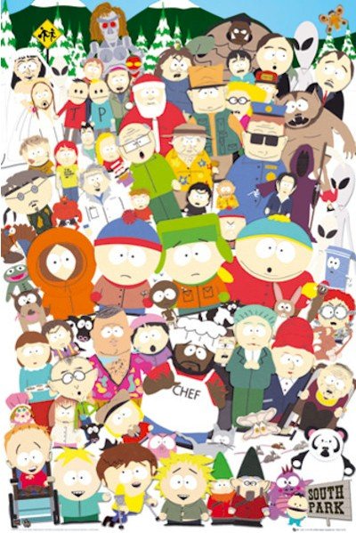 L'affiche du film South Park