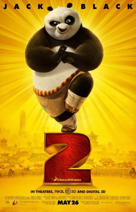 Poster of the movie Kung Fu Panda 2 v.f.