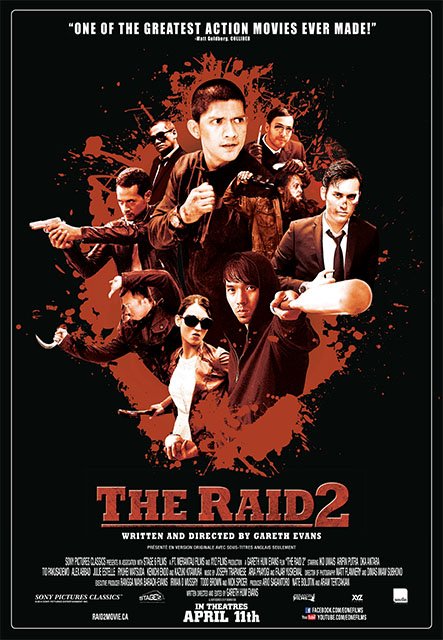 L'affiche du film The Raid 2: Berandal
