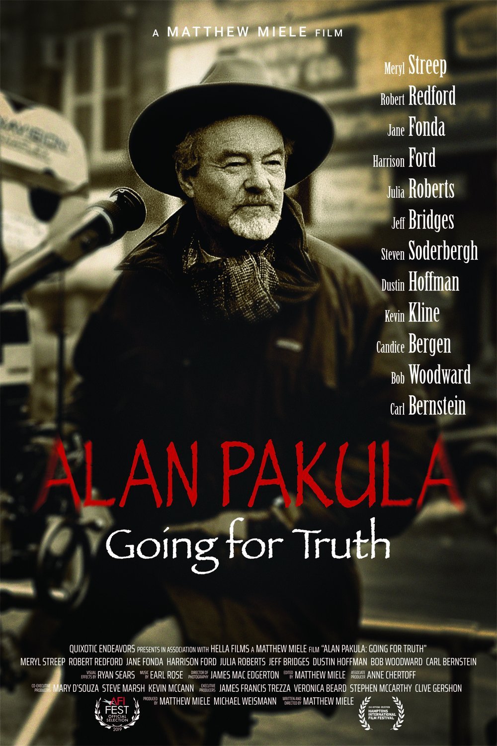 L'affiche du film Alan Pakula: Going for Truth