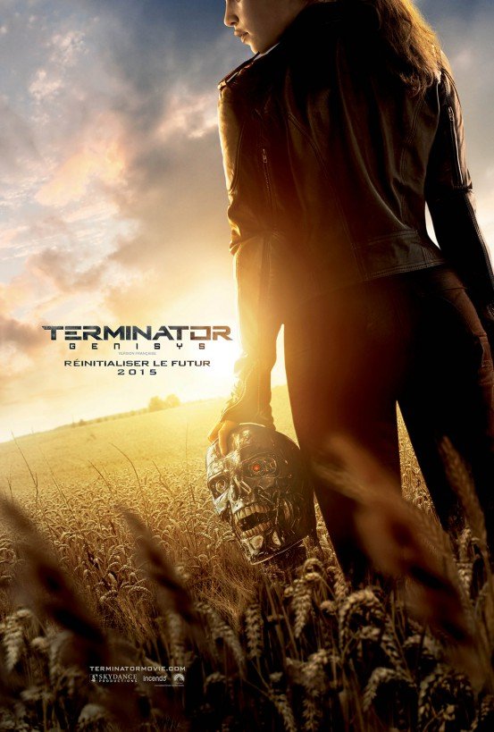 L'affiche du film Terminator: Genisys v.f.