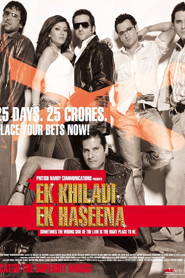 Hindi poster of the movie Ek Khiladi Ek Haseena