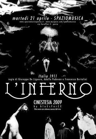 Italian poster of the movie Dante's Inferno