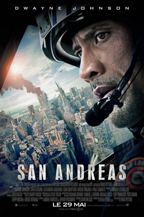 L'affiche du film San Andreas v.f.