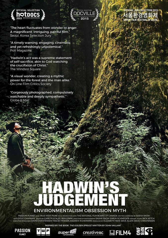 L'affiche du film Hadwin's Judgement
