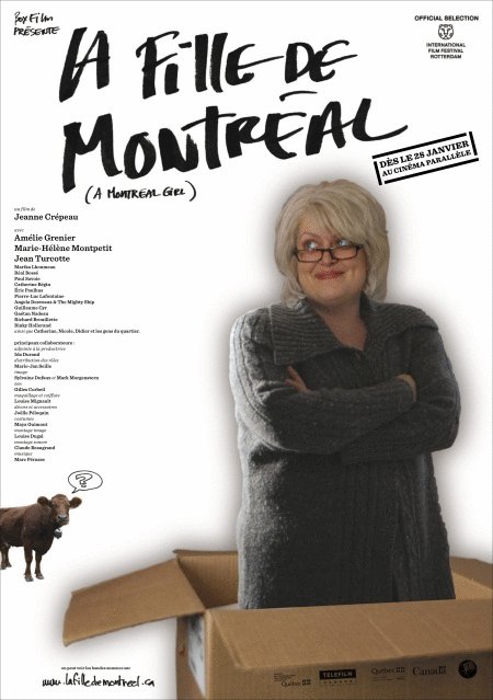 L'affiche du film A Montreal Girl