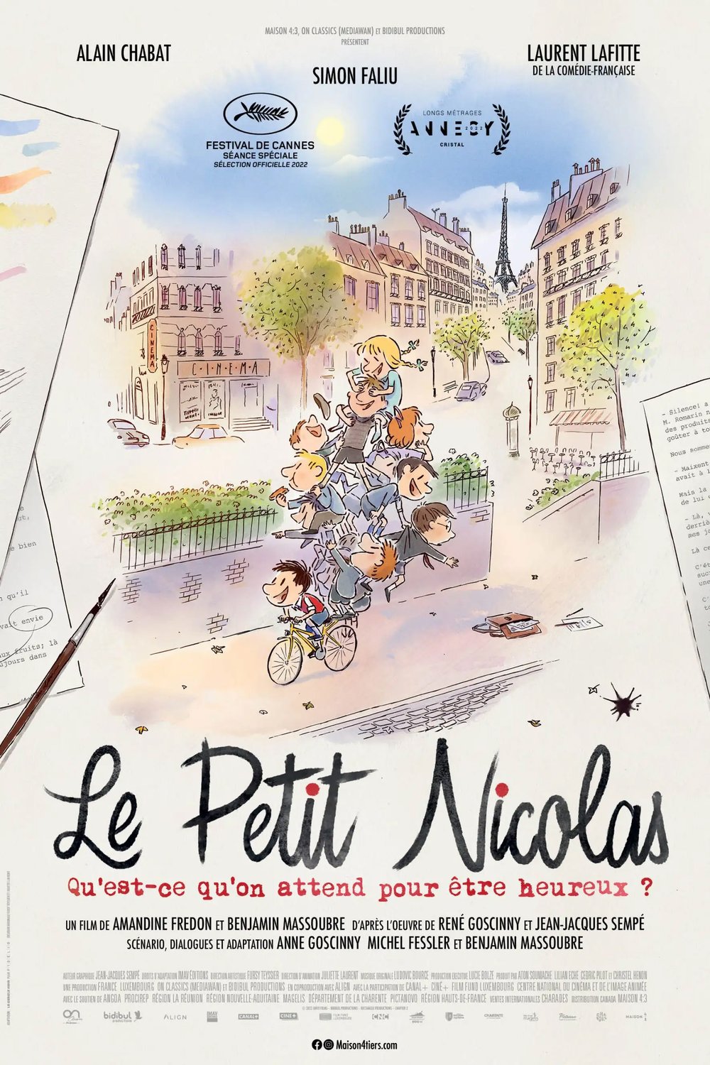 Poster of the movie Le Petit Nicolas: Qu'est-ce qu'on attend pour être heureux ?