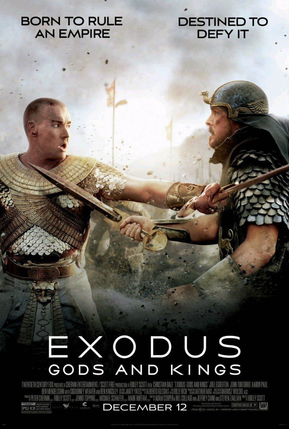 L'affiche du film L'Exode: dieux et rois