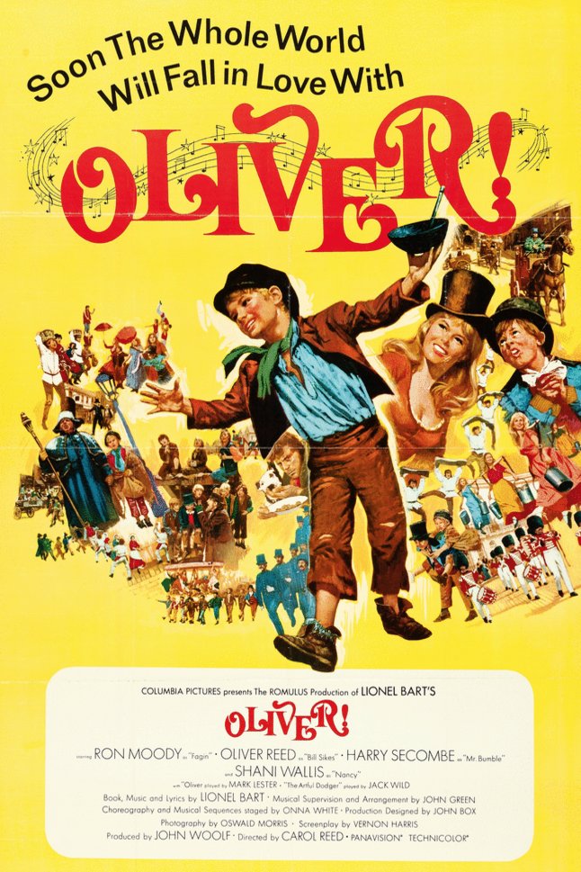 L'affiche du film Oliver!