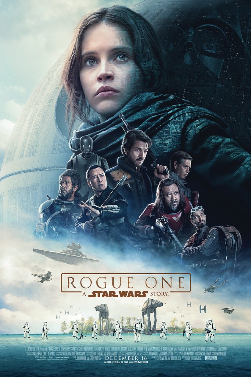 L'affiche du film Rogue One: A Star Wars Story