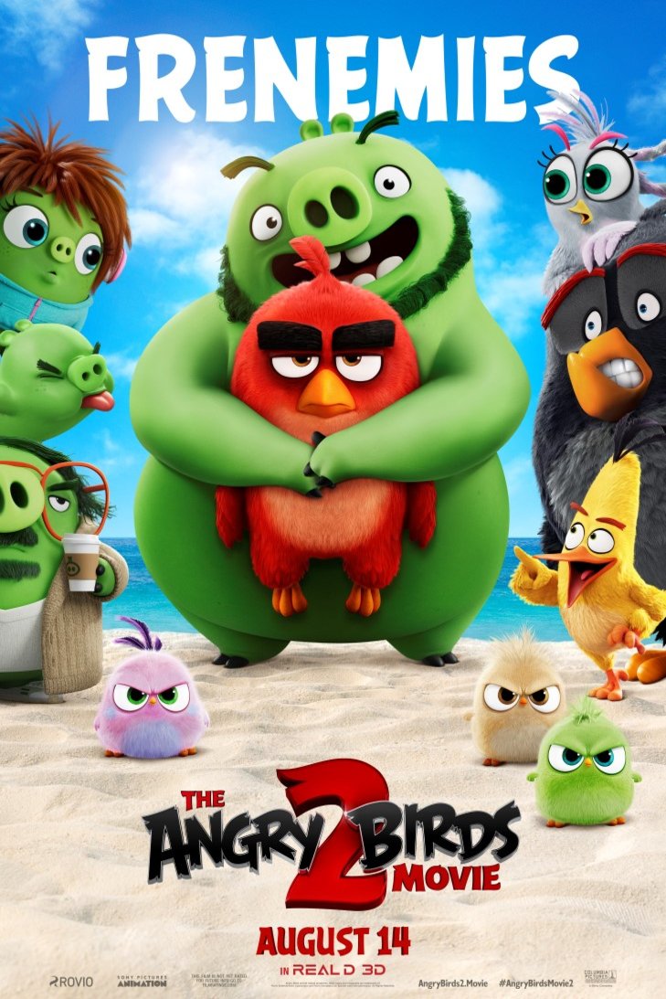 L'affiche du film The Angry Birds Movie 2