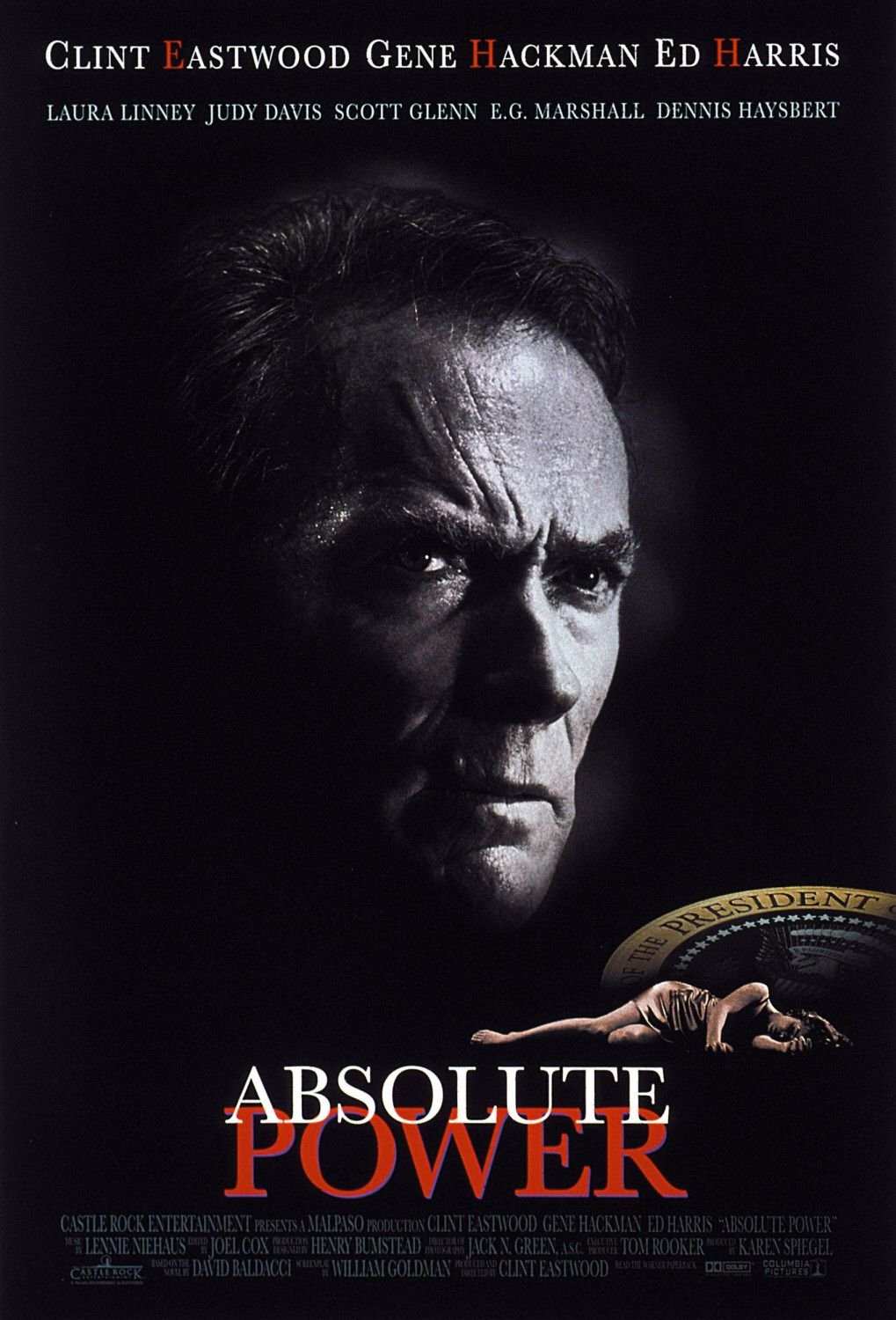 L'affiche du film Absolute Power