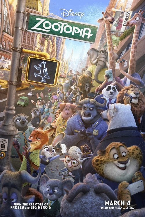 Poster of the movie Zootopia v.f.