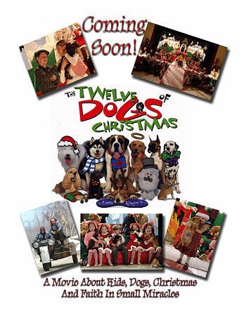 L'affiche du film The 12 Dogs of Christmas