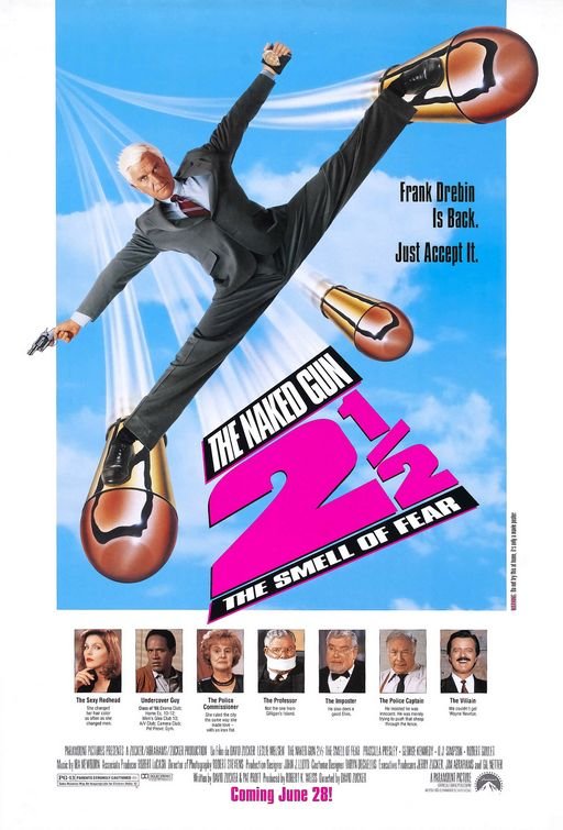 L'affiche du film The Naked Gun 2½: The Smell of Fear
