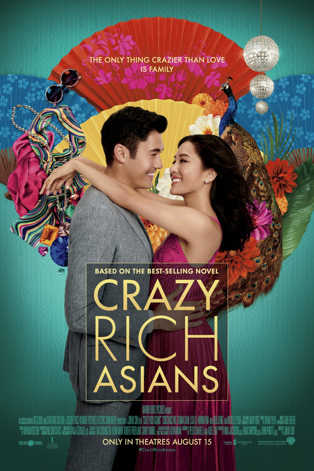 L'affiche du film Crazy Rich Asians