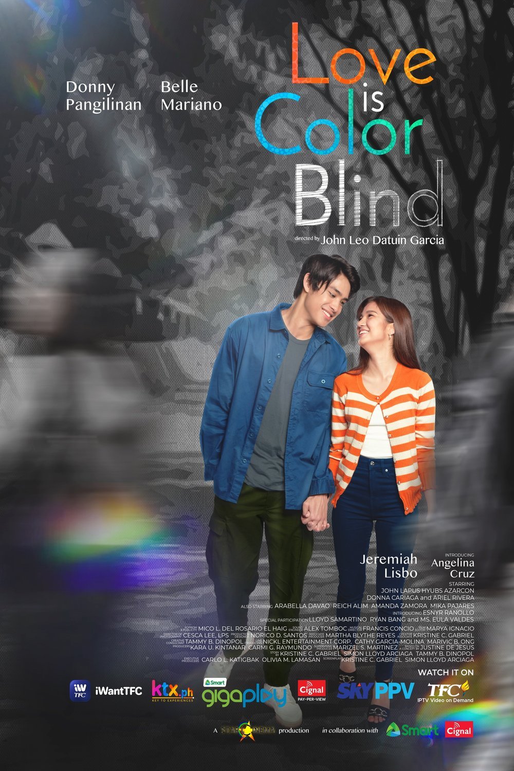 Tagalog poster of the movie Love Is Color Blind