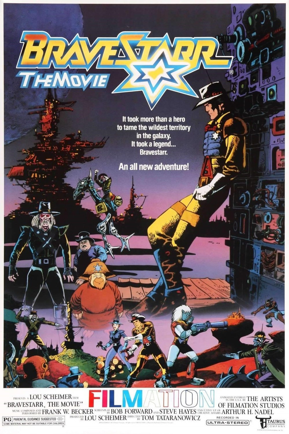 Poster of the movie BraveStarr: The Legend