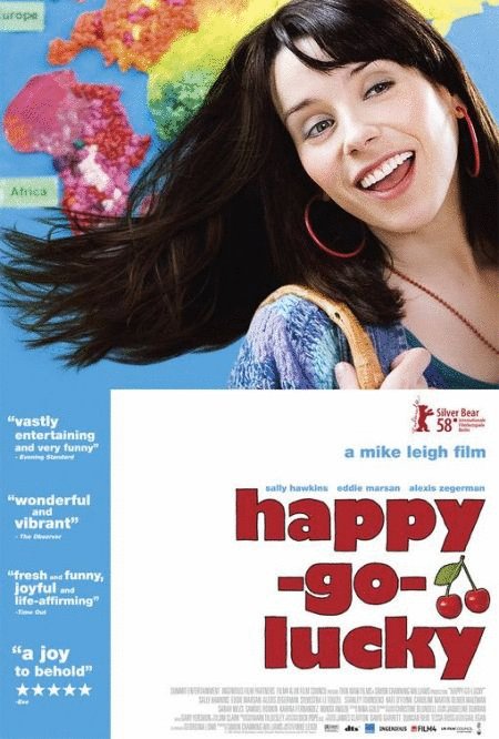 L'affiche du film Happy-Go-Lucky v.f.