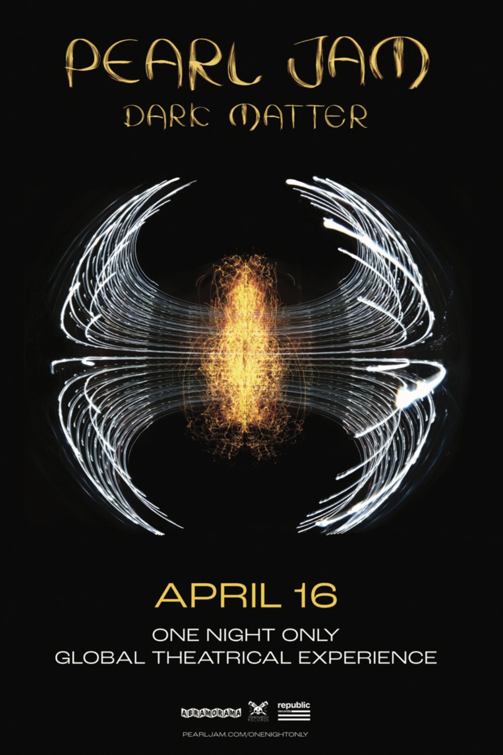 L'affiche du film Pearl Jam - Dark Matter