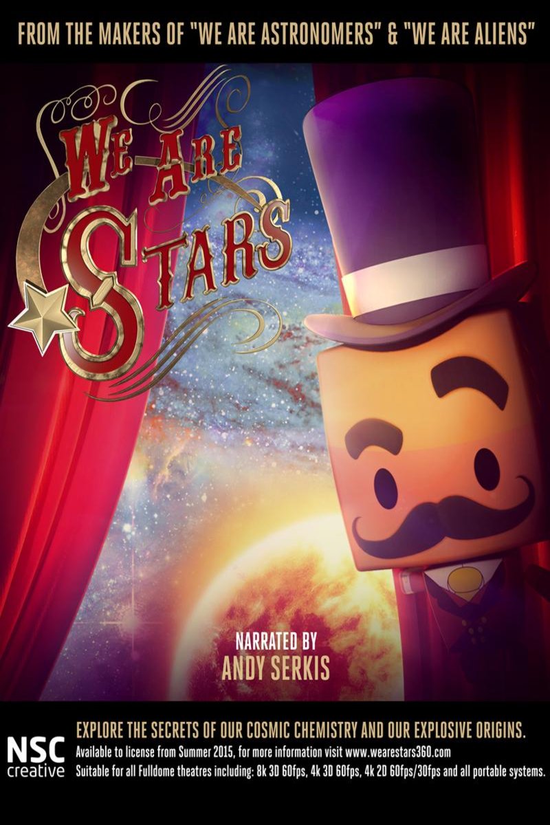 L'affiche du film We Are Stars: Planetarium Dome Show