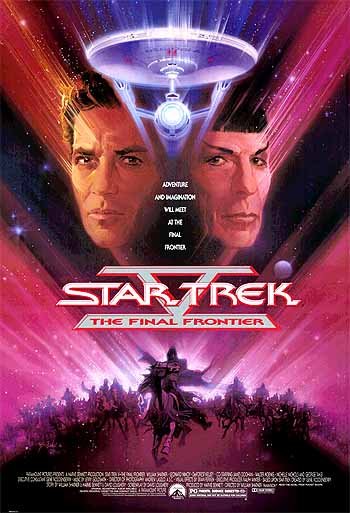 L'affiche du film Star Trek V: The Final Frontier