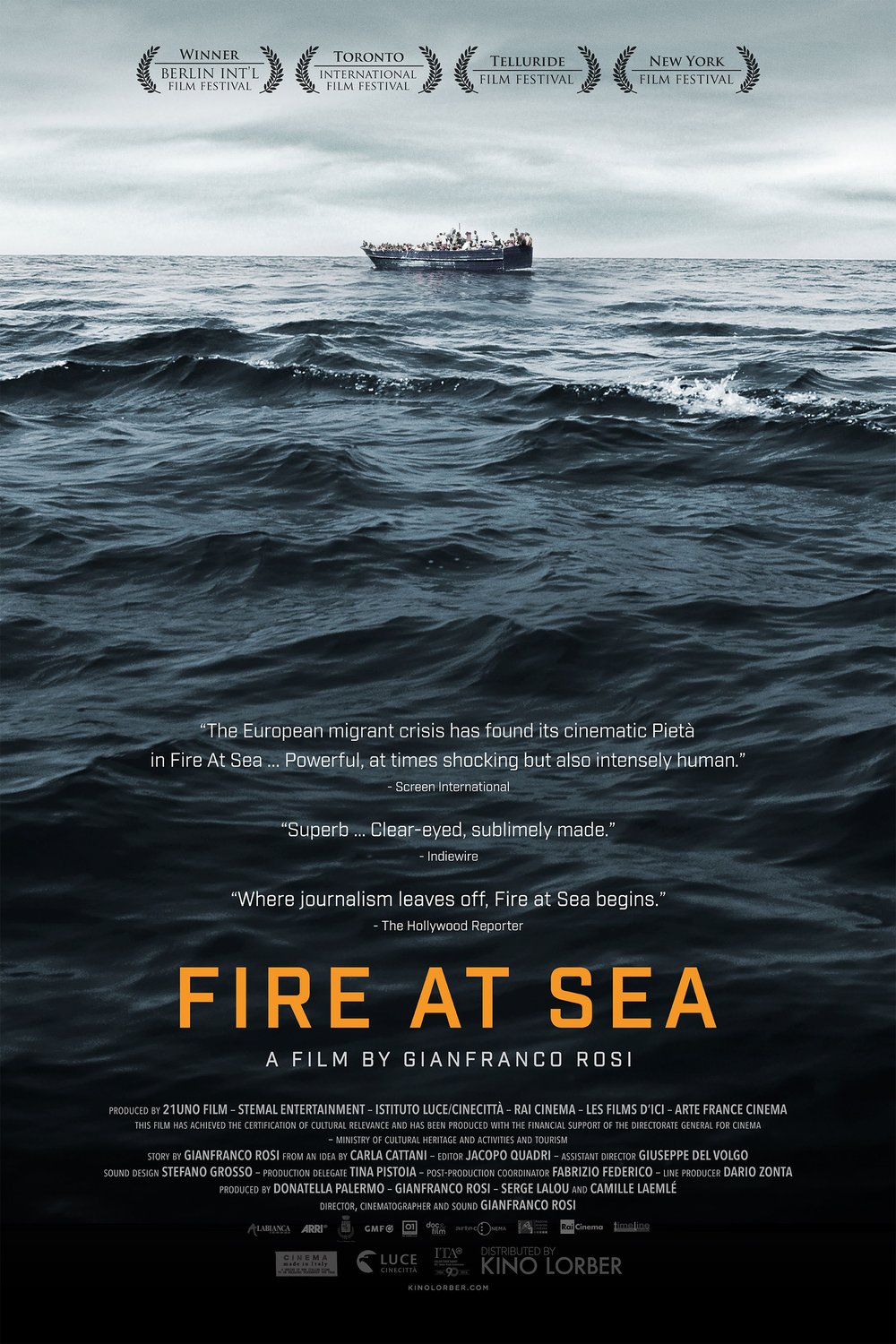 Poster of the movie Fire at Sea