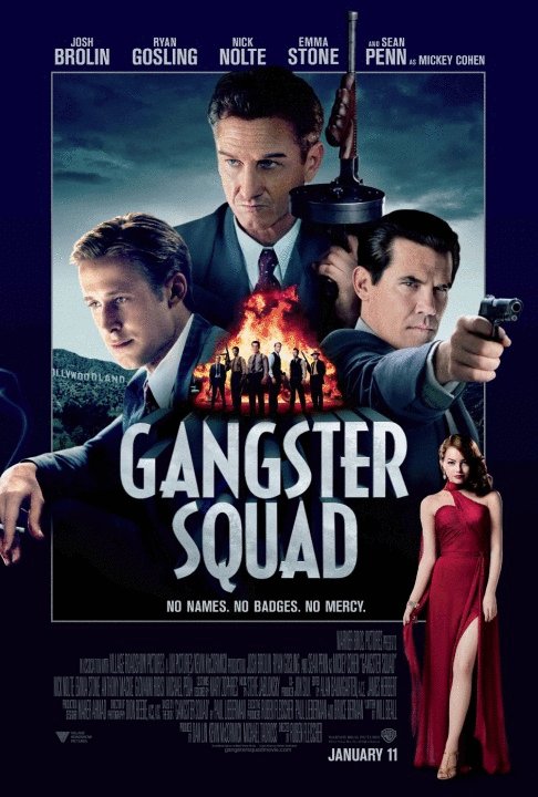 L'affiche du film Gangster Squad