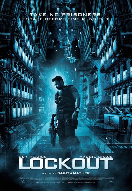 L'affiche du film Lockout