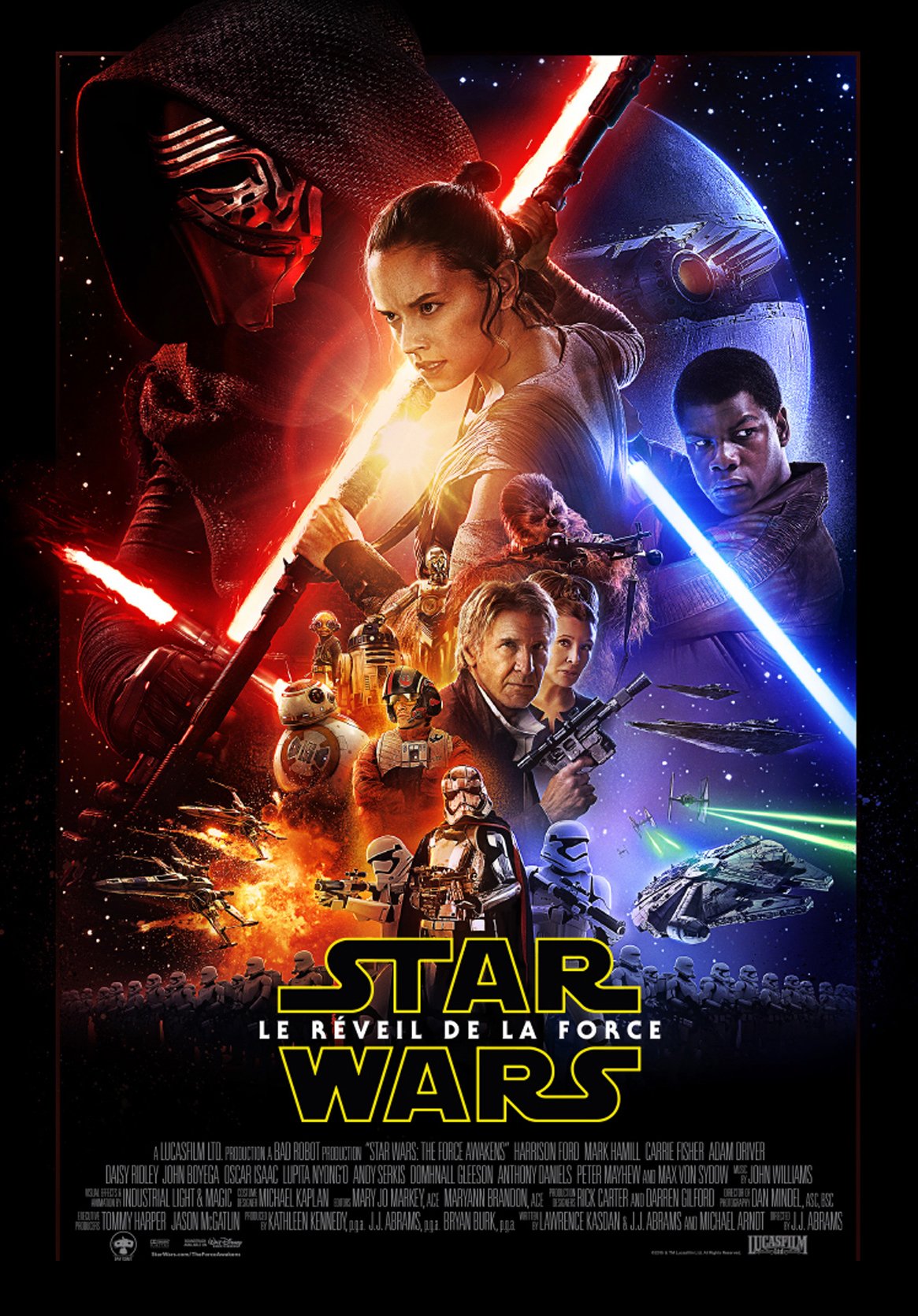 Poster of the movie Star Wars: Épisode VII - Le réveil de la force