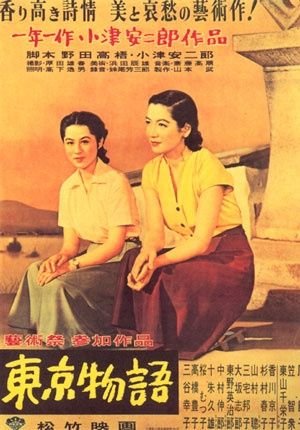 Japanese poster of the movie Tokyo Story