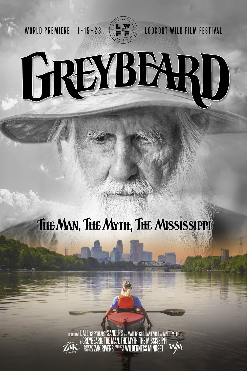 L'affiche du film Greybeard: The Man, the Myth, the Mississippi