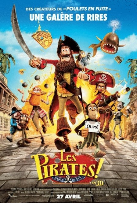 Poster of the movie Les Pirates! Bande de nuls
