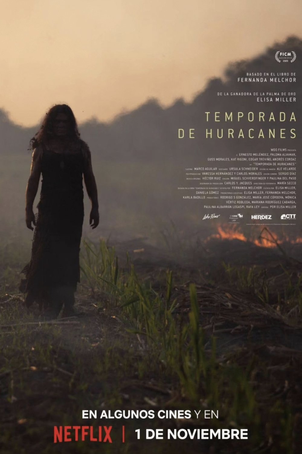 Spanish poster of the movie Hurricane Season