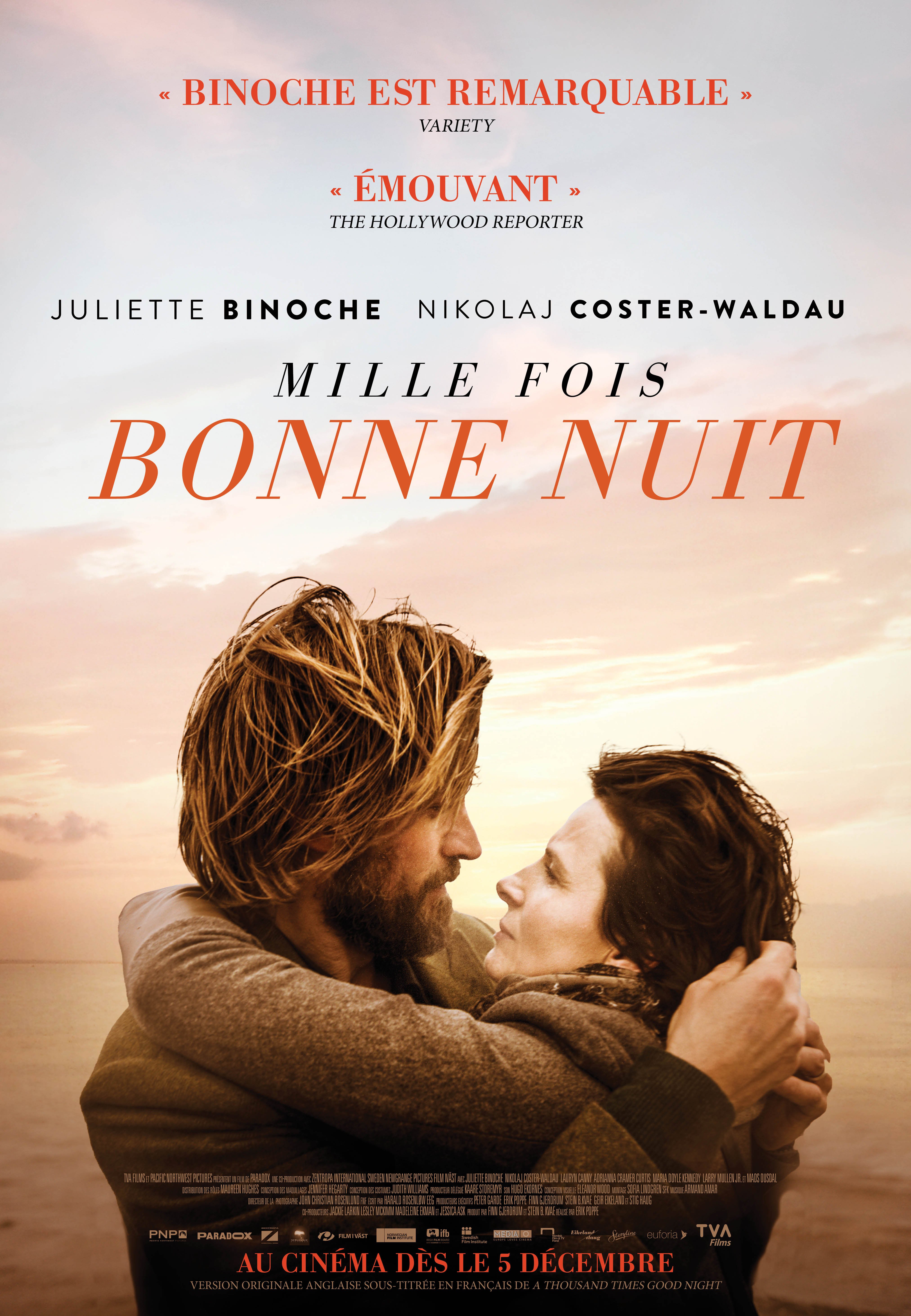 Poster of the movie Mille fois bonne nuit