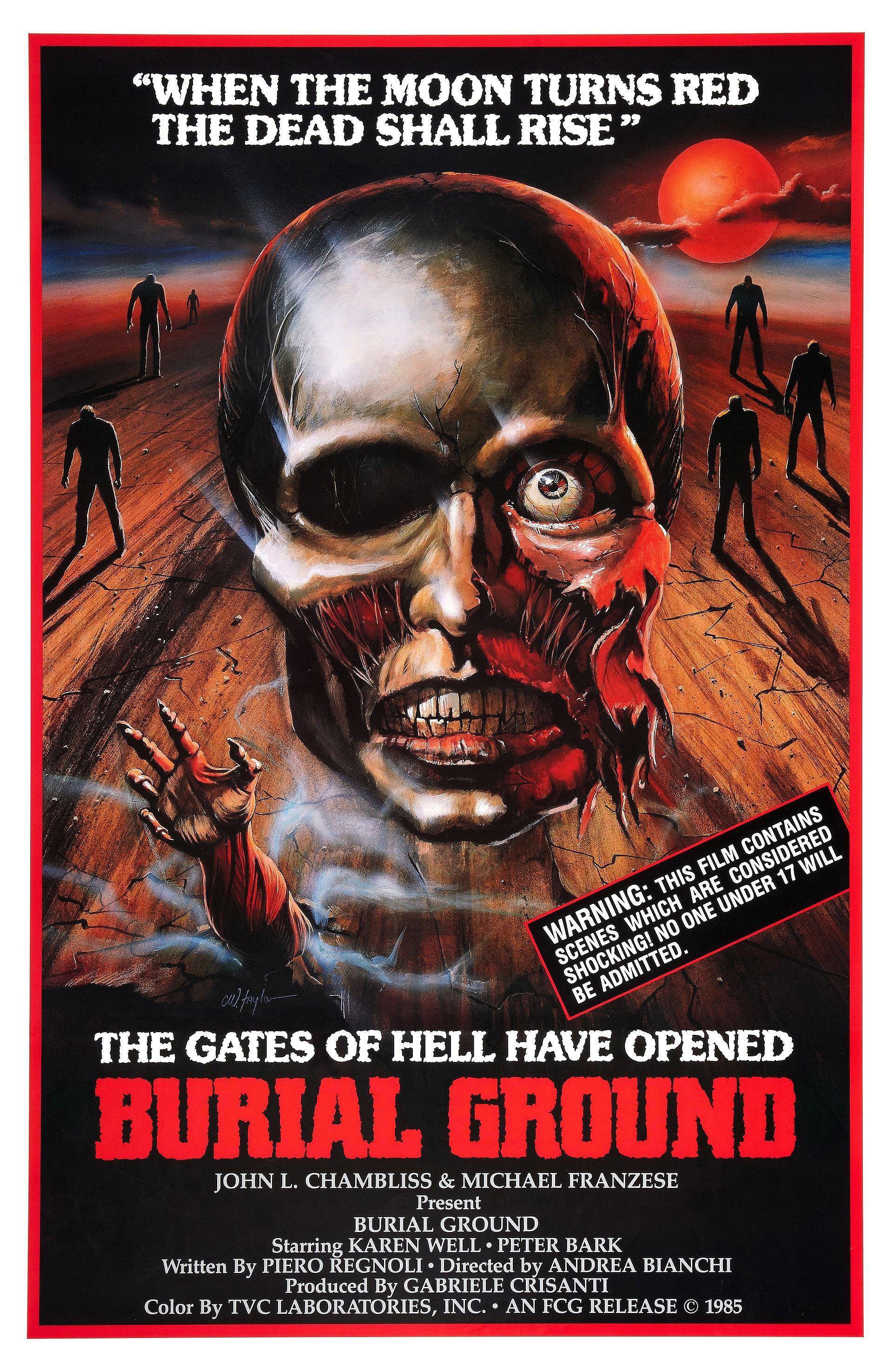 Poster of the movie Burial Ground: The Nights of Terror