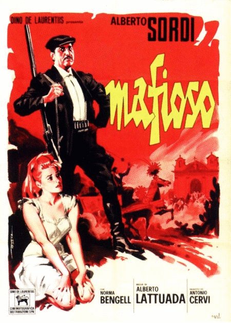 Italian poster of the movie Mafioso