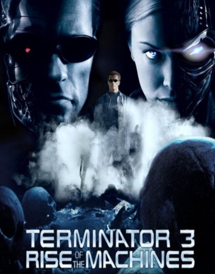 L'affiche du film Terminator 3: la guerre des machines