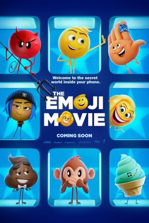 L'affiche du film The Emoji Movie