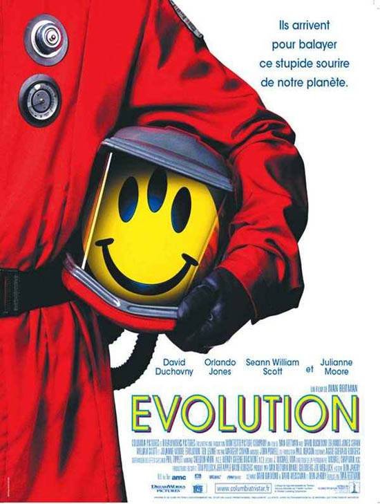 L'affiche du film Evolution