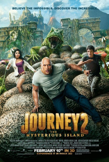 L'affiche du film Journey 2: The Mysterious Island