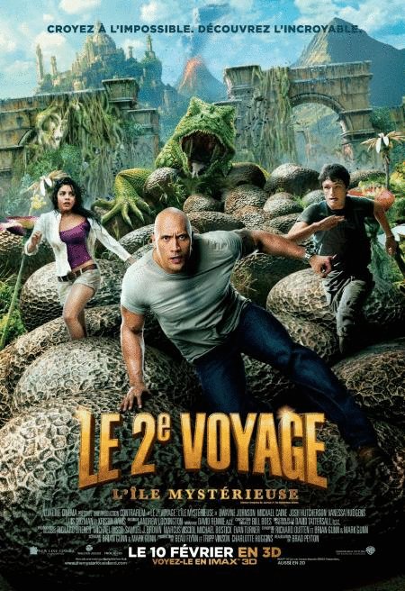 L'affiche du film Le 2e voyage: L'île mystérieuse